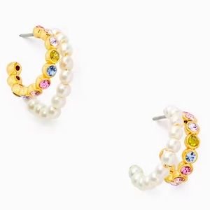 Kate Spade - Pearl Caviar Double Huggies